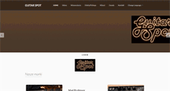 Desktop Screenshot of guitarspot.pl